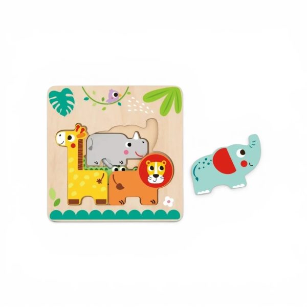 Multi-layered Animal Puzzle