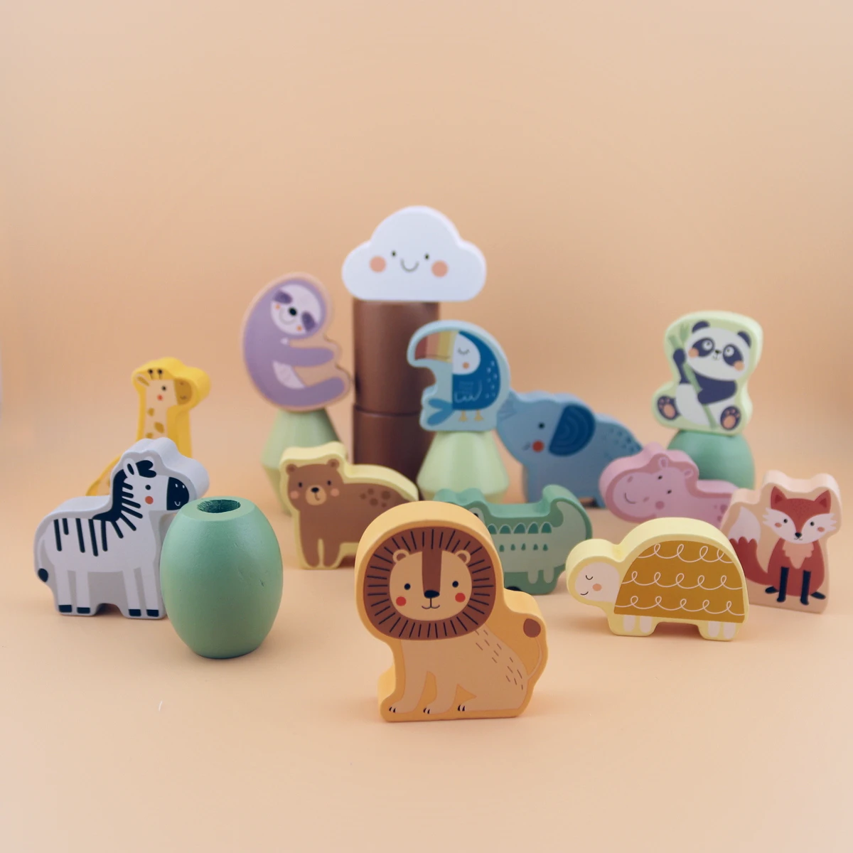 stacking animals