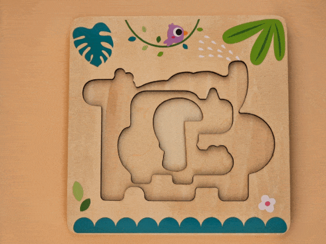 Multi-layered Animal Puzzle - Image 5